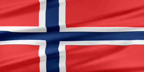 Fototapeta premium Norway Flag.