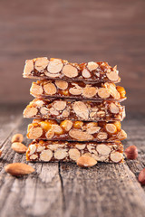 confection with almond