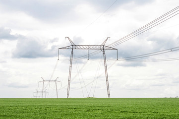 power transmission lines