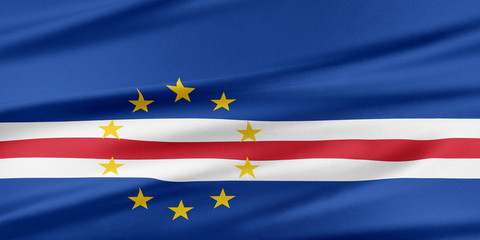 Cape Verde Flag.