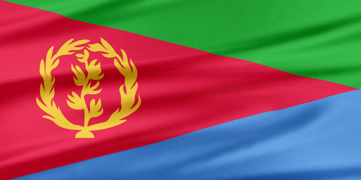 Eritrea Flag.
