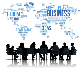 Business Global World Plans Organization Enterprise Concept