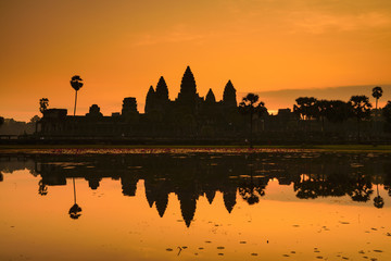 Ankor Wat, photo taken at sunrise