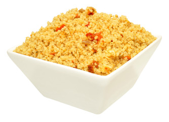 Dish Of Cooked Couscous