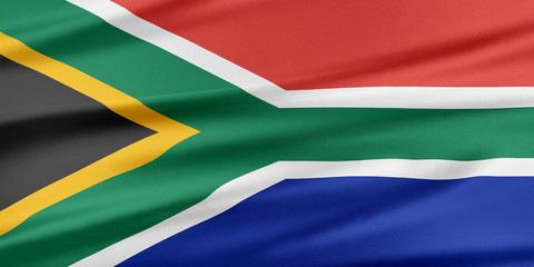 South Africa Flag.