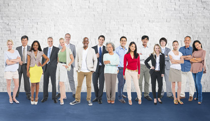 Obraz premium Diversity People Aspiration Community Group Concept