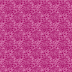 Red-violet floral seamless pattern. Vector illustration of broken peonies in seamless pattern.