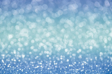 defocused abstract blue lights background