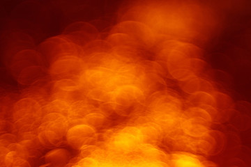 blurred bokeh abstract orange background