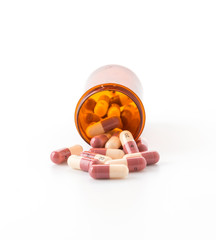 Medical pills, lots of medicine