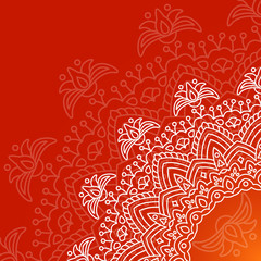 Mandala. Round Ornament Pattern. 
