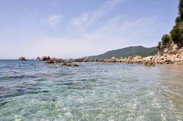 plage du sud de la corse