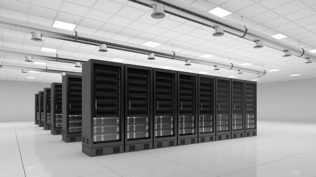 Rechenzentrum mit Server f&uuml;r Cloud Computing