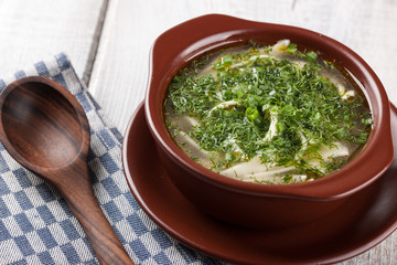Chicken noodle soup