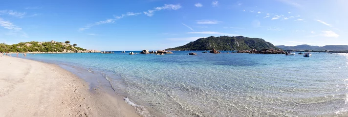 Printed kitchen splashbacks Palombaggia beach, Corsica plage de Corse du sud