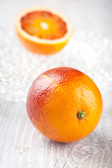 Fresh blood oranges