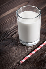 Glass of milk