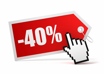 forty percent off sale
