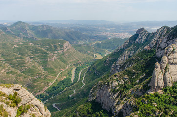 Naklejka premium Montserrat