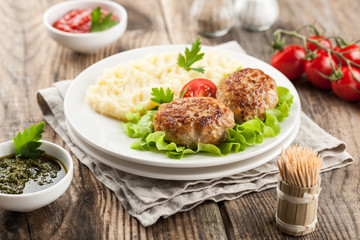 Pork chops cutlets