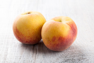 Ripe peaches