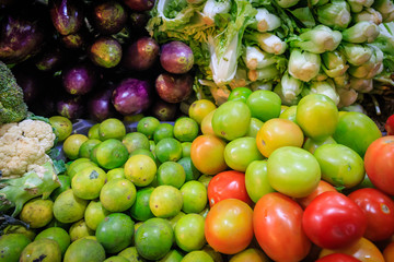 Vegatables In Morning Market