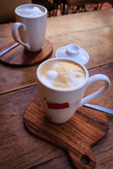 Two Cups of Cappuccino