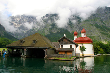 Germania,Baviera,lago di Konigsee