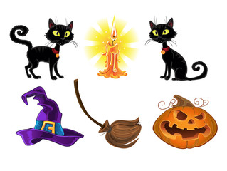Halloween icons