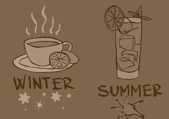 Teas seasons vintage