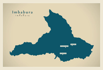 Modern Map - Imbabura EC