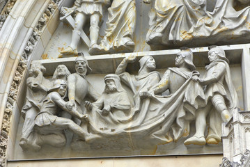 St. Vitus cathedral in Prague, fragment