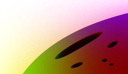 Planet Mond mit Kratern wird angestrahlt © Luckyboost