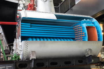 verkehrshaus der Schweiz Dampfkessel