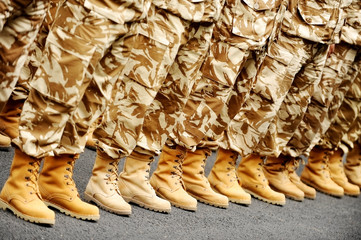 Desert camouflage uniform