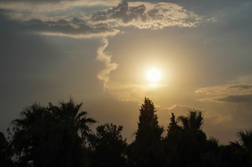 pamukkaleden gün batımı