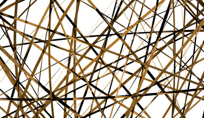 Yellow abstract lines background