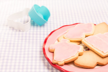 Baking of cookies