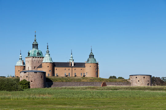 Schloss Kalmar Rückseite