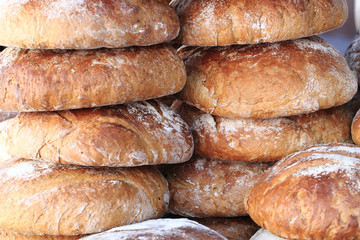 fresh bread background