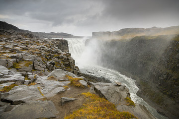 Dettifoss Waterfall, Icelane