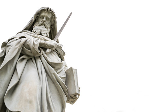 Statua di San Paolo, Basilica San Paolo fuori le mura, Roma
