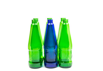 empty glass bottles