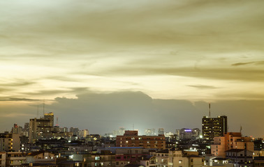 bangkok cityscape skyline