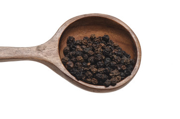 wooden
spoon
spice
black
papers