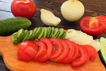 Vitamins in fresh vegetables
