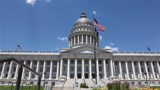 Utah State Capitol Building, located in Salt Lake City 