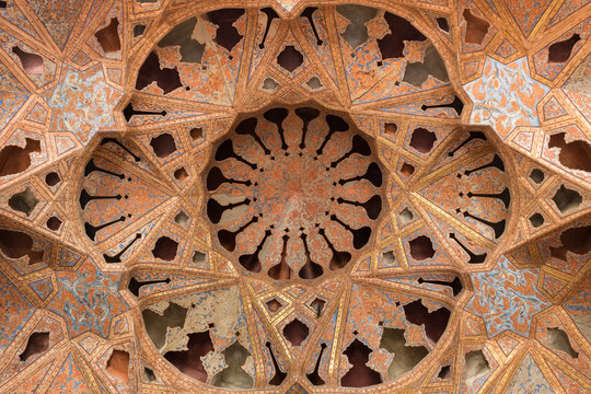 Ali Qapu Palace, A Grand Palace In Isfahan, Iran.