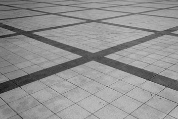 Fototapeta premium Checkered background (flooring tiles)