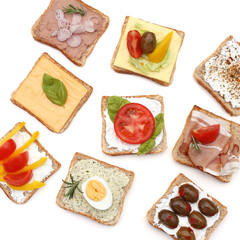 Breakfast toasts